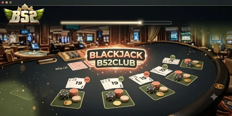 Blackjack B52Club Trải Nghiệm Game Bài Đỉnh Cá Cược Hấp Dẫn Mỗi Ngày