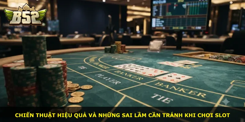 Chiến thuật hiệu quả và những sai lầm cần tránh khi chơi slot