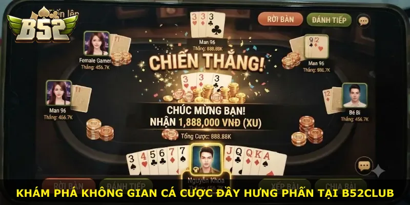 Khám phá không gian cá cược đầy hưng phấn tại B52Club