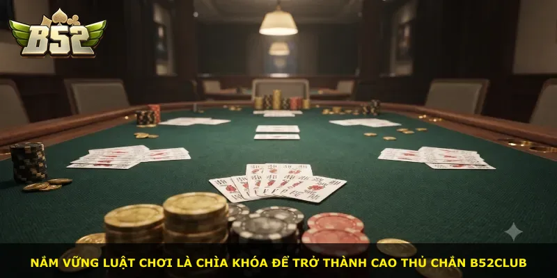 Nắm vững luật chơi là chìa khóa để trở thành cao thủ Chắn B52Club