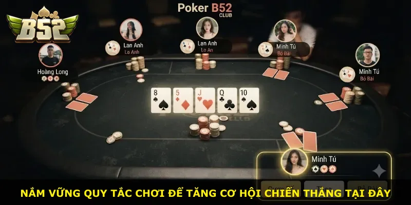 Nắm vững quy tắc chơi để tăng cơ hội chiến thắng tại đây