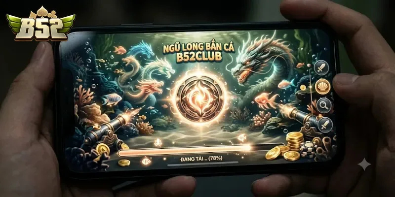 Ngũ Long Bắn Cá B52Club Săn Thưởng Cực Đã, Bắn Cá Đổi Quà Liền Tay
