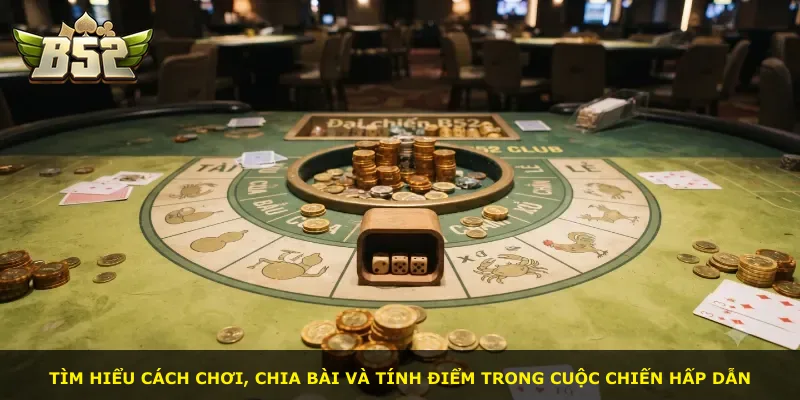 Tìm hiểu cách chơi, chia bài và tính điểm trong cuộc chiến hấp dẫn