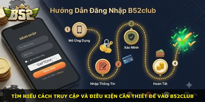 Tìm hiểu cách truy cập và điều kiện cần thiết để vào B52Club